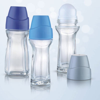 Natural 10ml Round Glass Roller Ball Bottles Perfume Oil Containers