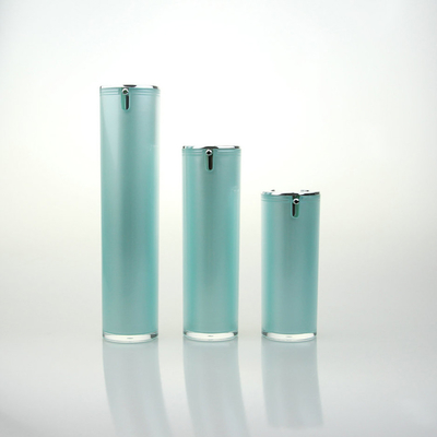 20ml Round Skincare Acrylic Snap On Bottle Airless Pump Cosmetic Bottle