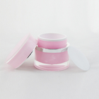 Wholesale 15G Irregular Fancy Pink Cosmetic Cream Plastic Acrylic Packaging Plastic Jar