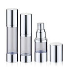 Round Empty Airless Cosmetic Bottles 15ml 30ml 50ml Customized Color