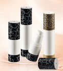 Luxury Plastic Airless Cosmetic Bottles 30ml 50ml 80ml Silkscreen Print