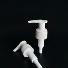Hot selling 24 410 white transparent plastic ribbed thread screw auto locked lotion pump