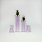 Cosmetic Airless Lotion Pump Bottle 15ml 30ml Screen Printing
