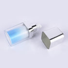 Sky Blue Lotion Inner Twist Up Pump Cosmetic Packaging Bottles 15ml 30ml 50ml
